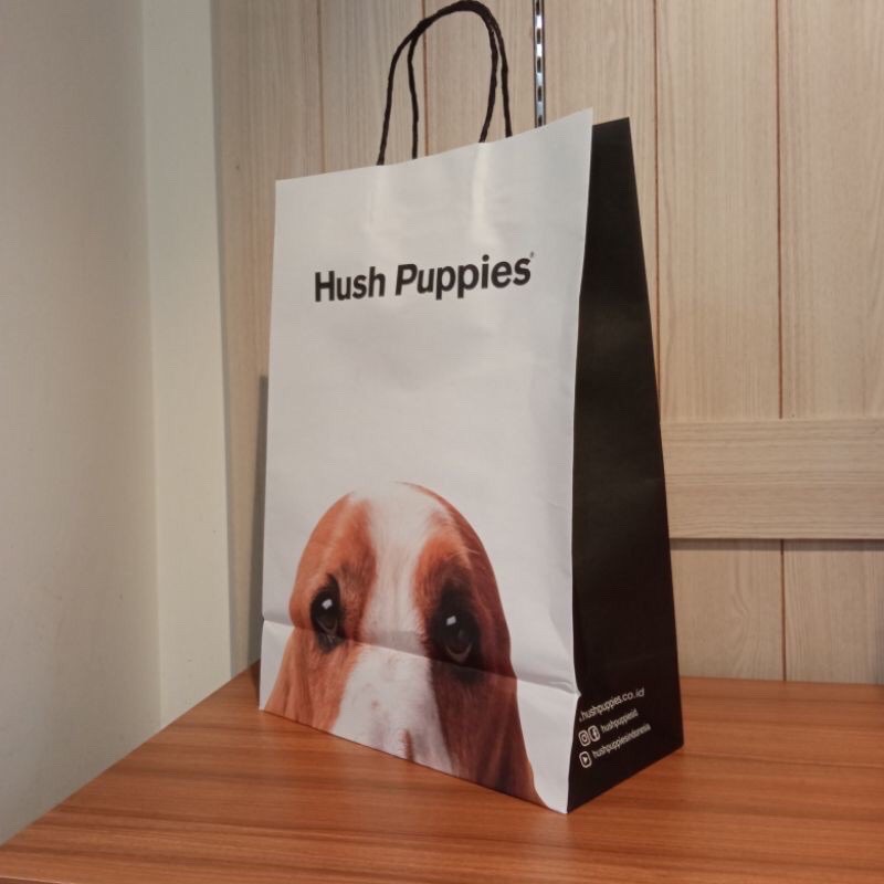 Jual PAPERBAG HUSh Puppies (TIDAK DI JUAL SATUAN,HARUS DGN BELI PRODUCT ...