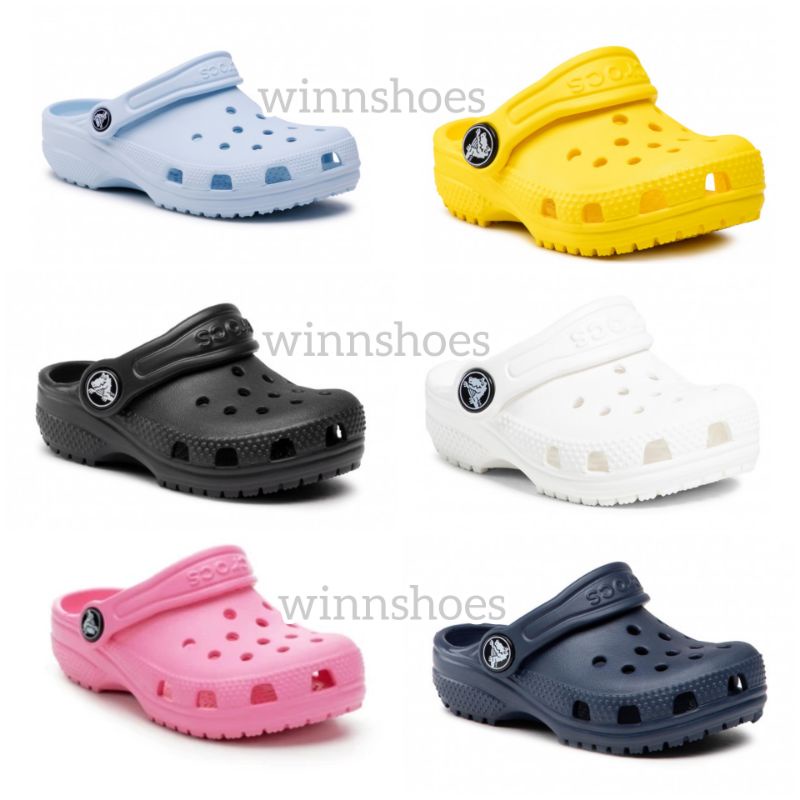 Sandal Crocs Classic Clog Anak FREE JIBBITZ PCS RANDOM Sandal Crocs  Classic Clog Anak Crocs Classic Clog Kids