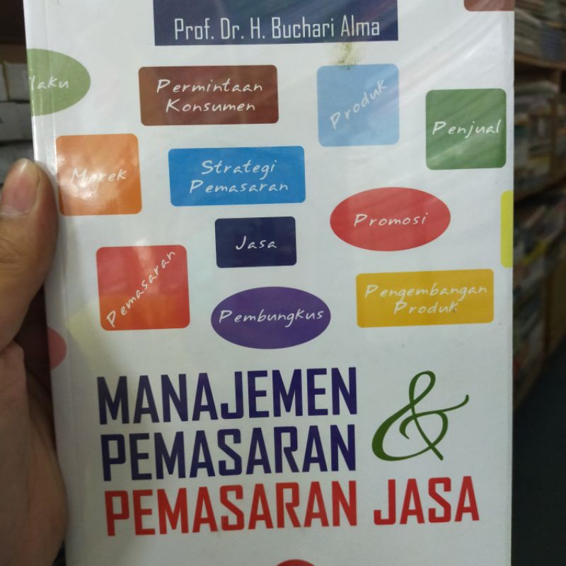 Jual Buku Manajemen Pemasaran Dan Pemasaran Jasa Prof.buchari Alma ...