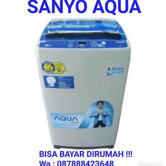 Jual Mesin Cuci Tabung Aqua Sanyo Aqw Dh Kg Hijab Mode