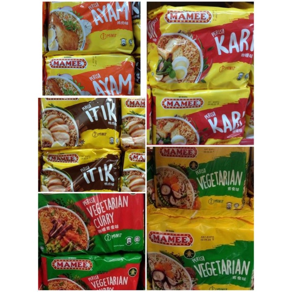 Jual Mamee Mee Malaysia Ayamitikkarivegetarianvegetarian Curry Shopee Indonesia 