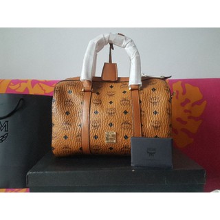 Jual MCM speedy handbag Lion - Jakarta Timur - Ellsia Preloved