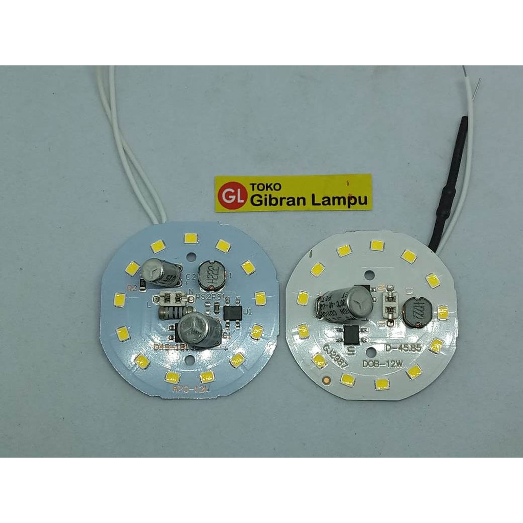 Jual Pcb Mata Lampu Led W Kw Tanpa Driver Dob Led Ac Watt