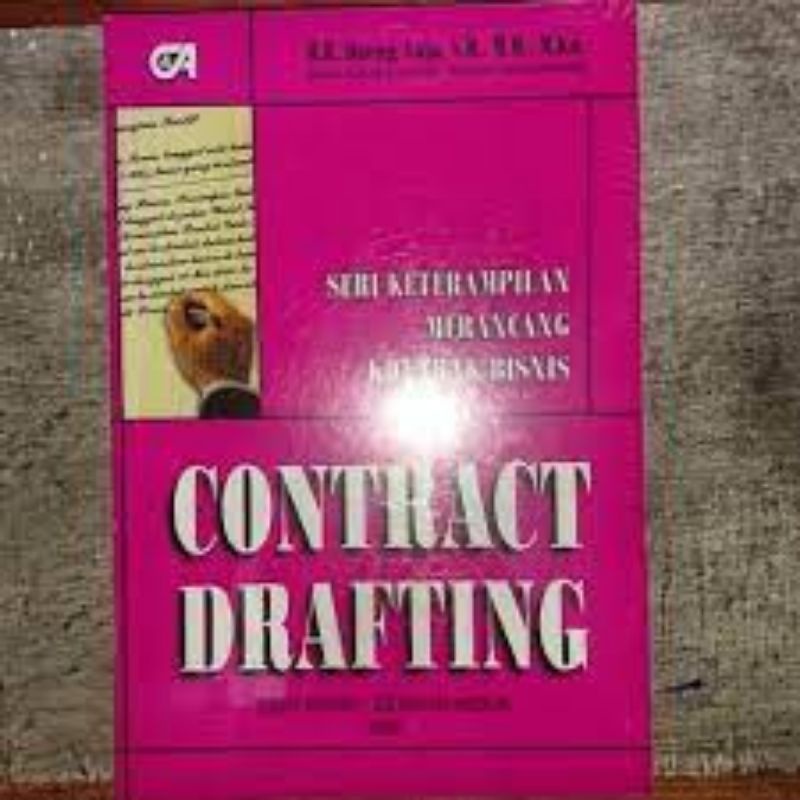 Jual Buku Contract Drafting Seri Keterampilan Merancang Kontrak Bisnis ...