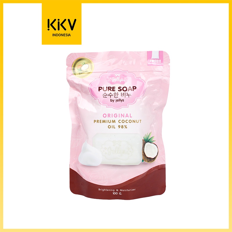 Jual Kkv Jellys Pure Soap Sabun Mandi Korea Jellys 100g Shopee Indonesia 9155