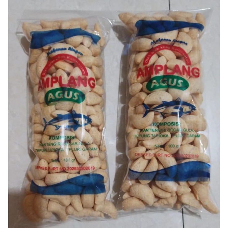 Jual Wajib Coba Amplang Krupuk Kuku Macan Ikan Tengiri Khas