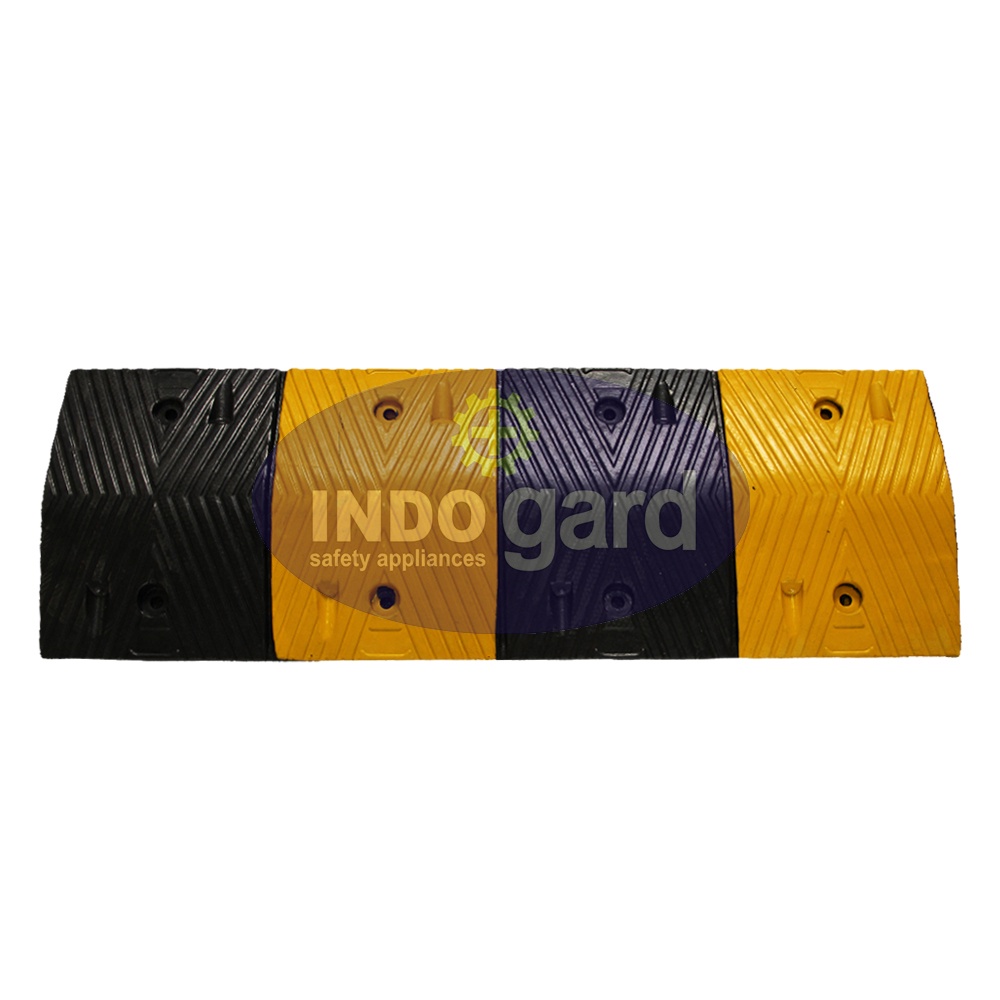 Jual Rubber Speed Bump 1 Meter Polisi Tidur Karet 100 Cm, Speed Hump ...