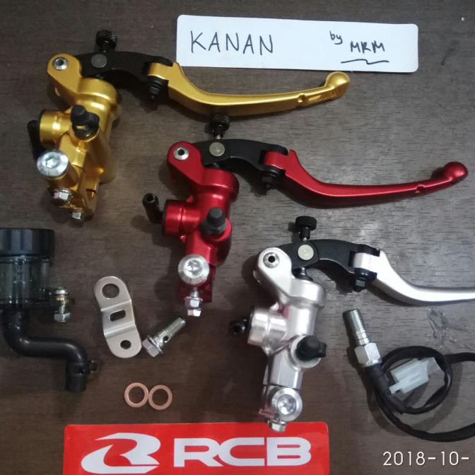 Jual master rem depan RCB FORGED Racing Boy S1 brake pump 14mm RIGHT ...