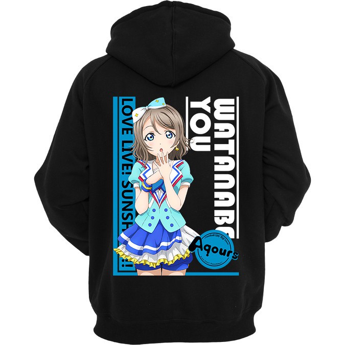 Jual Watanabe You Hoodies Anime Love Live Sunshine Anime Hoodie Shopee Indonesia