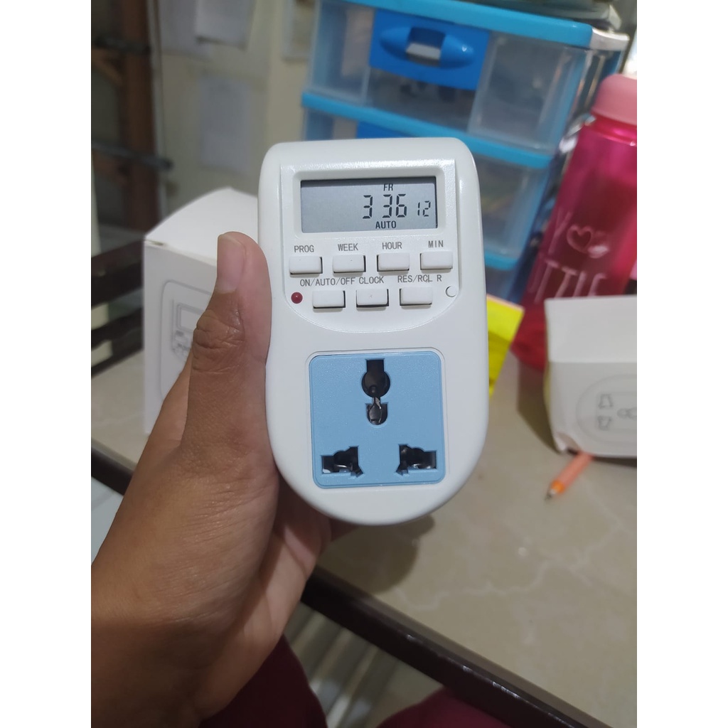 Jual Timer Stop Kontak Digital Timer Switch Weekly Stop Kontak Minggu ...