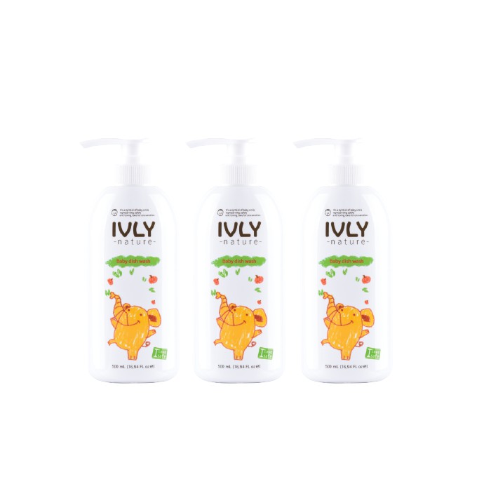 IVLY NATURE Baby Safety Dish Soap - Liquid Type 500ml