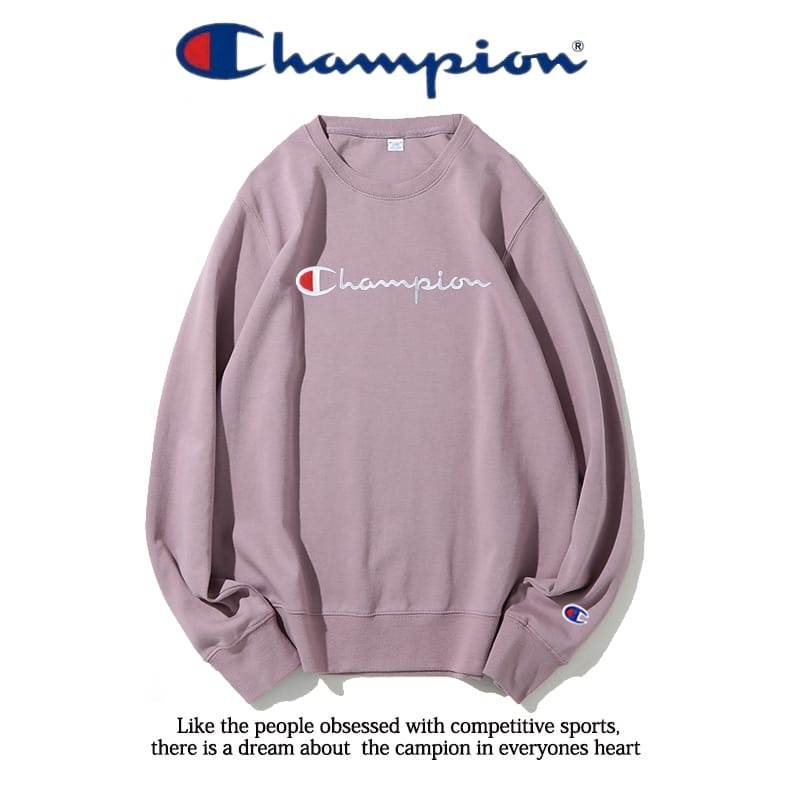 Champion sweater oversized korea best sale