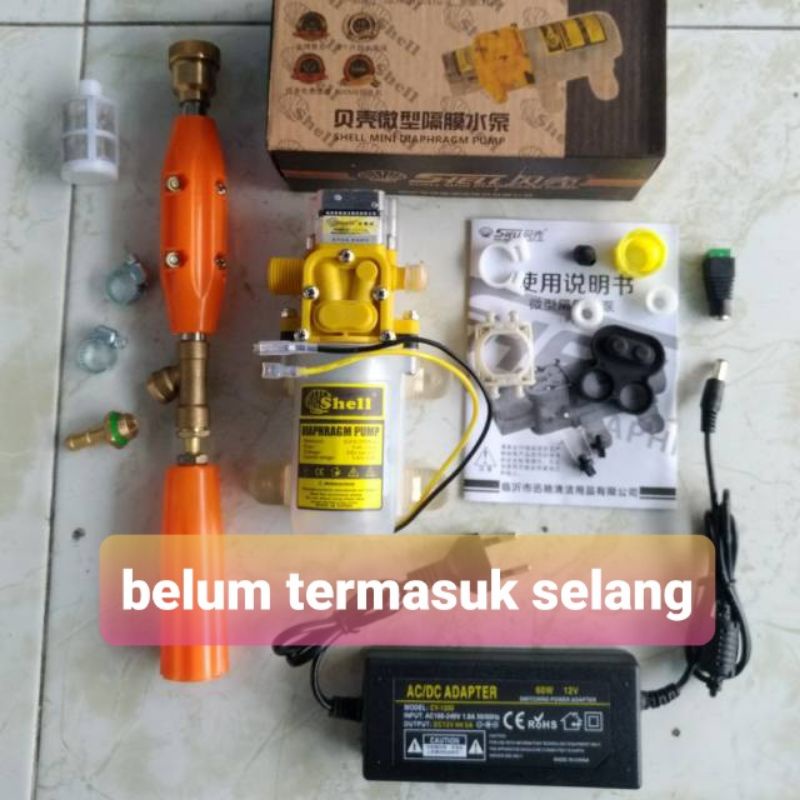 Jual Set cuci Motor Shell Adaptor 12V 6A Pompa air DC Original tangki ...