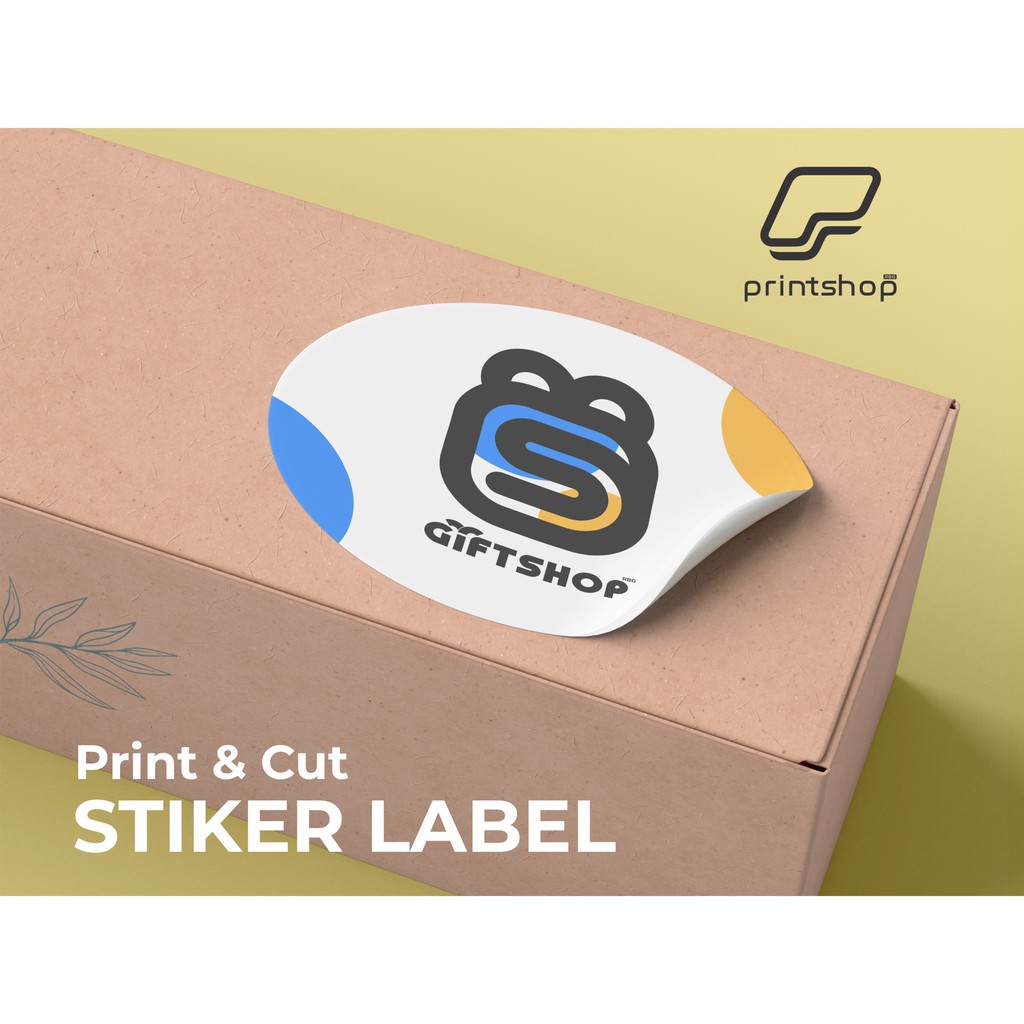 Jual Stiker Label Print&Cut / Label Kemasan Produk / Stiker Produk ...