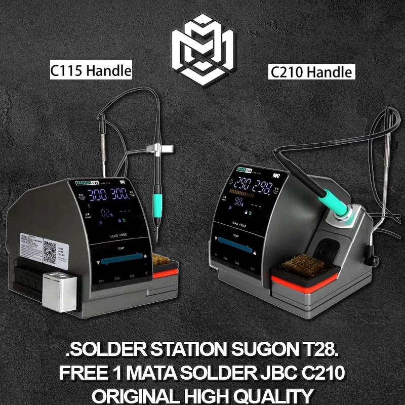 Jual Solder Station Sugon T28 Original (FREE 1 MATA SOLDER JBC
