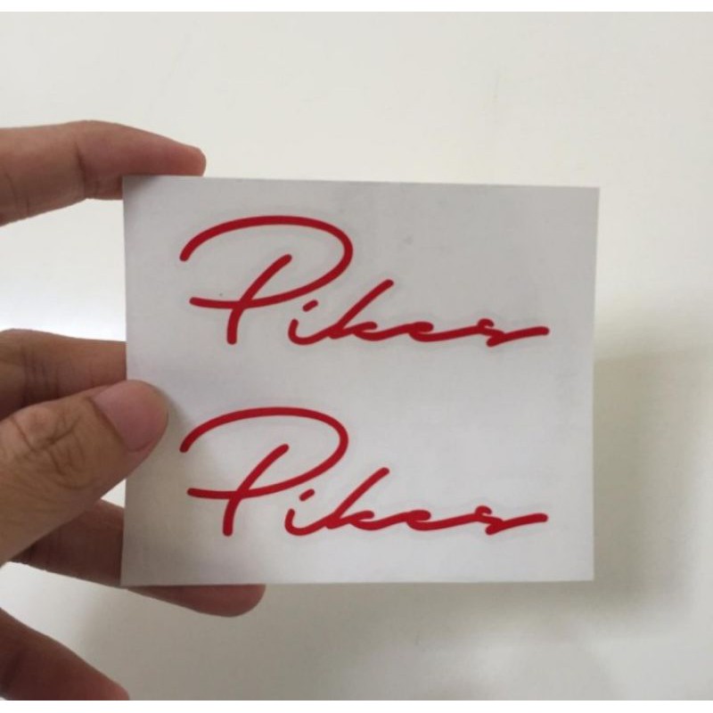 Jual Sticker Sepeda Element Pikes Tanda Tangan Handwriting | Shopee ...