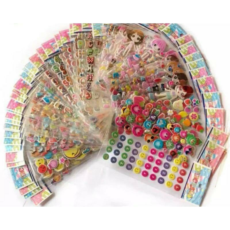 Jual STIKER TEMPEL ISI 20 PCS GROSIR | Shopee Indonesia