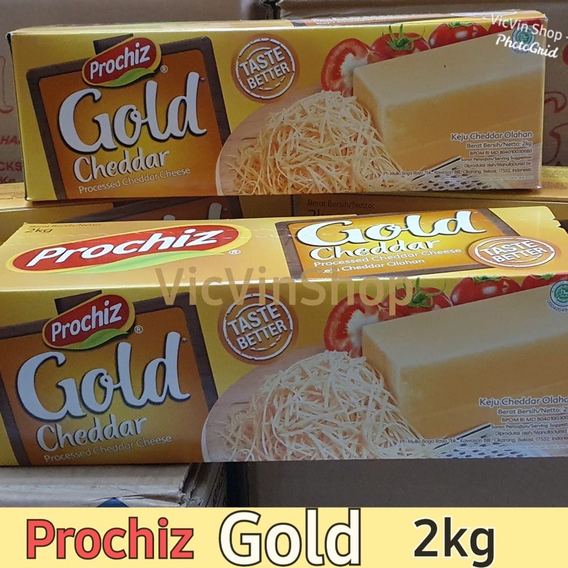 Jual Keju Prochiz Gold 2kg | Shopee Indonesia