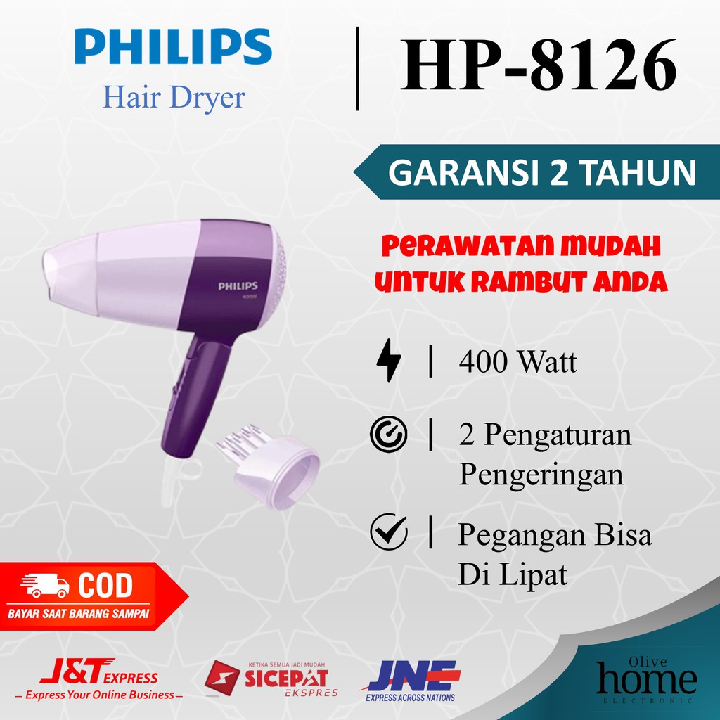 Philips Hp8126 Harga Hair Dryer Philips 400 Watt Jual Hair Dryer