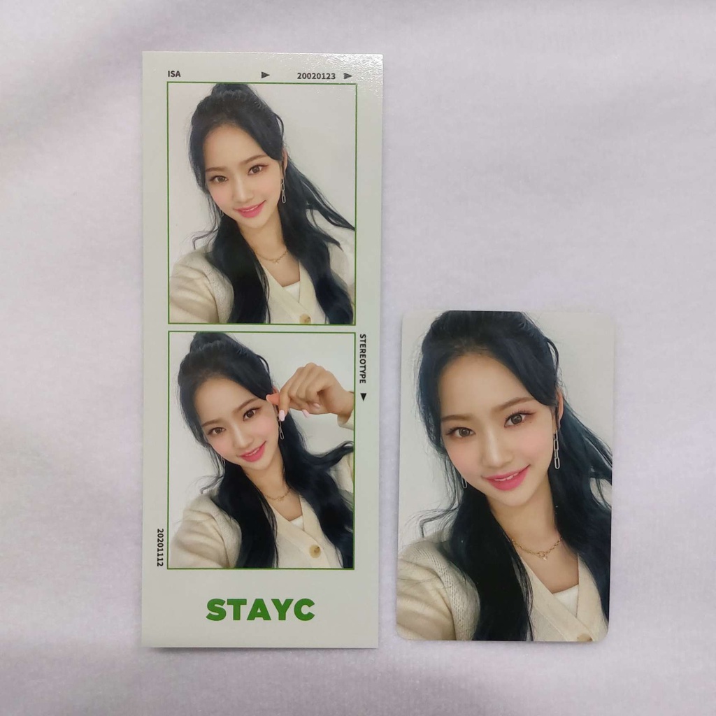 Jual Stayc Stereotype Album Type A B Special Photocard SPC PC Isa