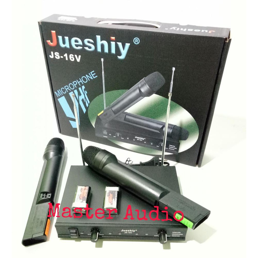 Jual Microphone Wireless JUESHIY JS 16 Handhel Terlaris Shopee Indonesia