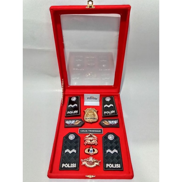 Jual Paket Pdh Pdu Box Set Aipda/Aiptu Custom | Shopee Indonesia