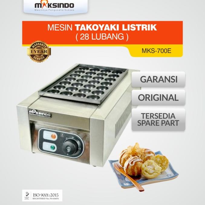 Jual Peralatan Baking Dan Aksesoris Dapur Mesin Takoyaki Listrik 28