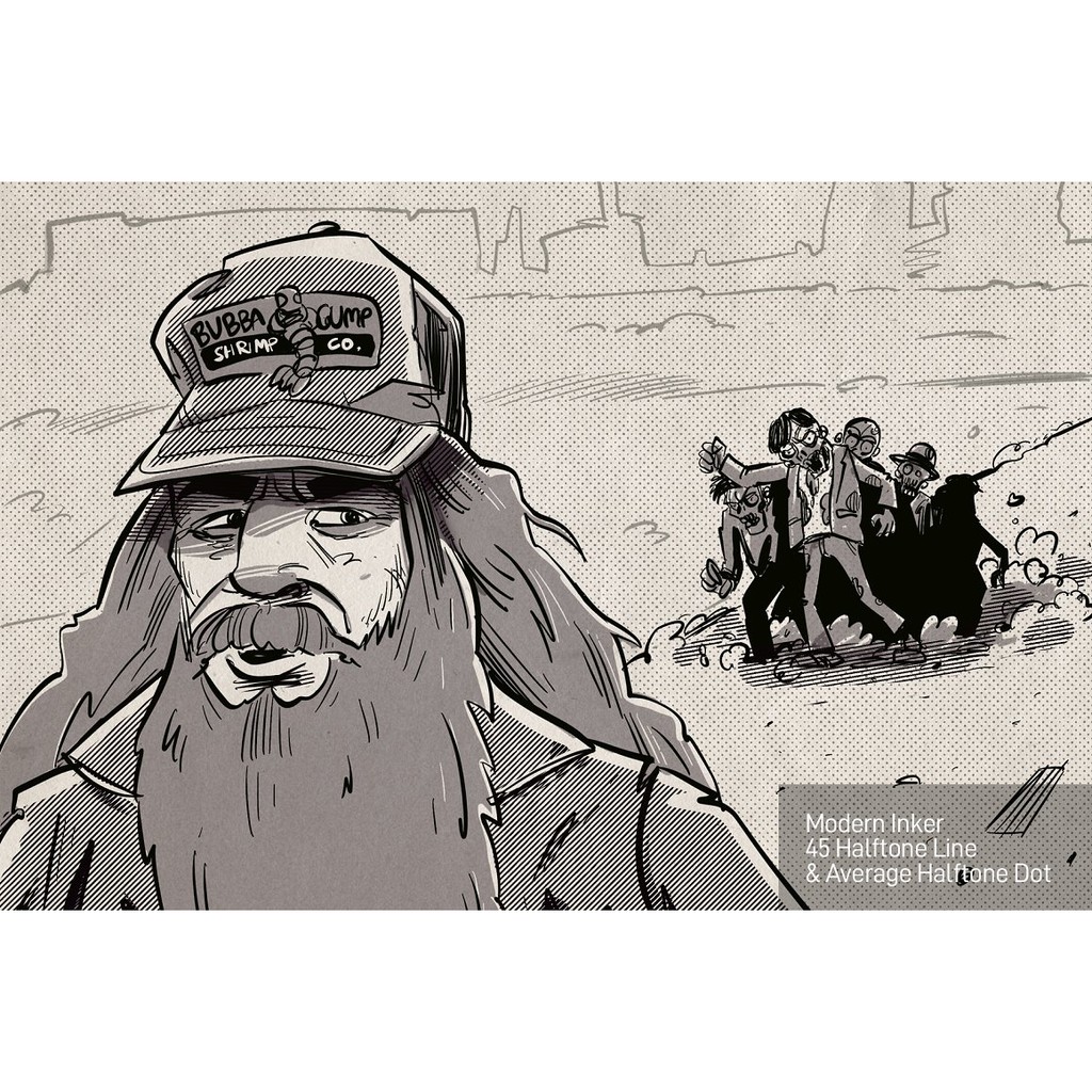Jual Procreate Brush - Procreate Vintage Comic Ink Brushes | Shopee ...