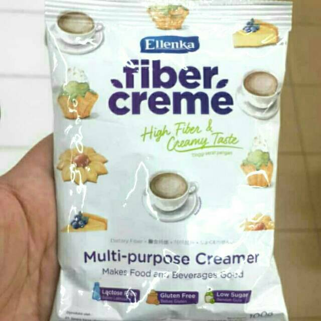 Jual FIBER CREME 100G ELLENKA PENGGANTI SANTAN SUSU UNTUK OPOR RENDANG
