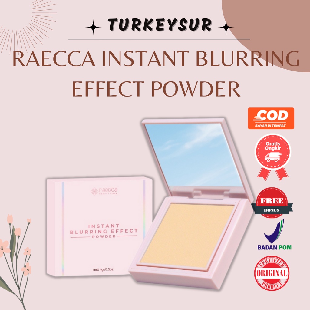 Jual Raecca Instant Blurring Effect Powder Bedak Raecca Raeca Charming ...