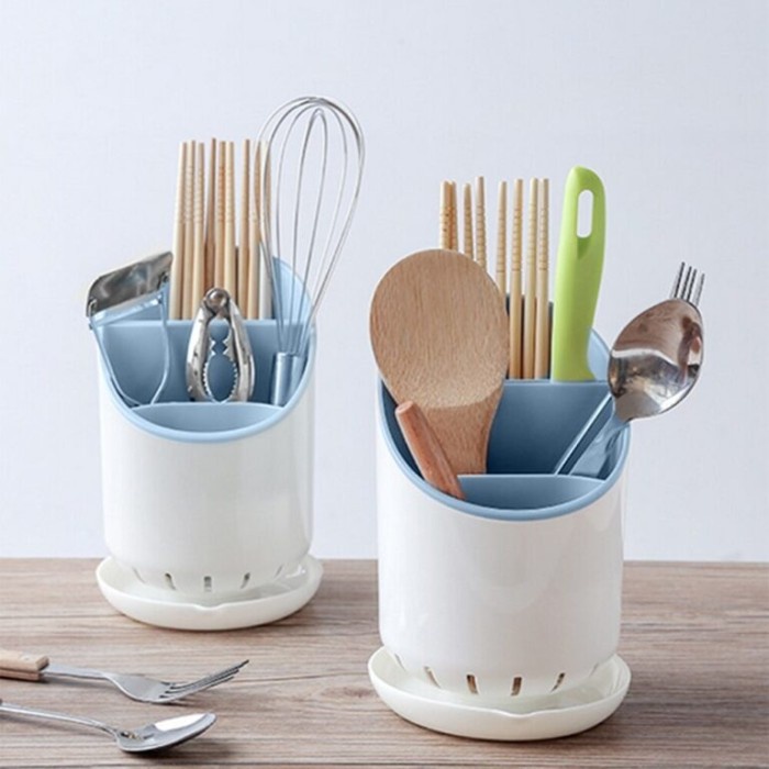 Jual Cuttery Holder Rak Sendok Tempat Sendok Garpu Dapur Serbaguna ...