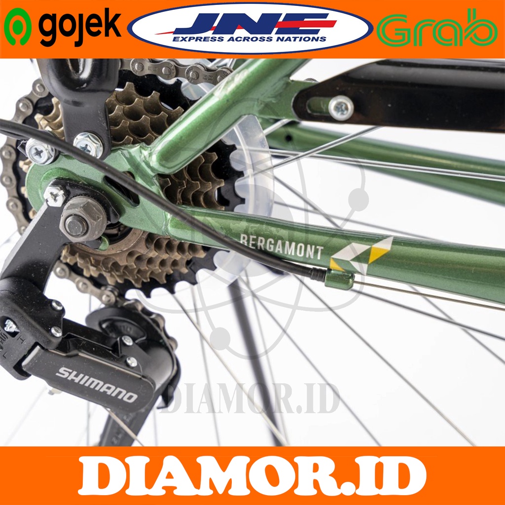 Jual Sepeda City Bike ELEMENT BERGAMOUNT 26 Inch 7 Speed Model Classic ...