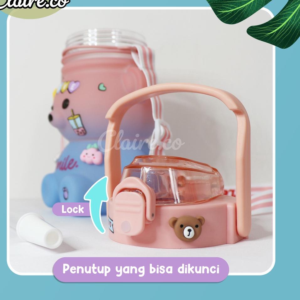 Jual Cuci Gudang Botol Minum Boneka Viral Murah Warna Liter Dan