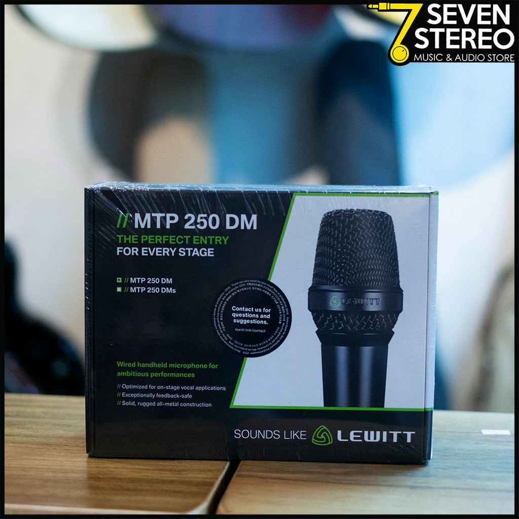Jual Lewitt MTP 250 DM MTP250DM Dynamic Microphone Shopee Indonesia