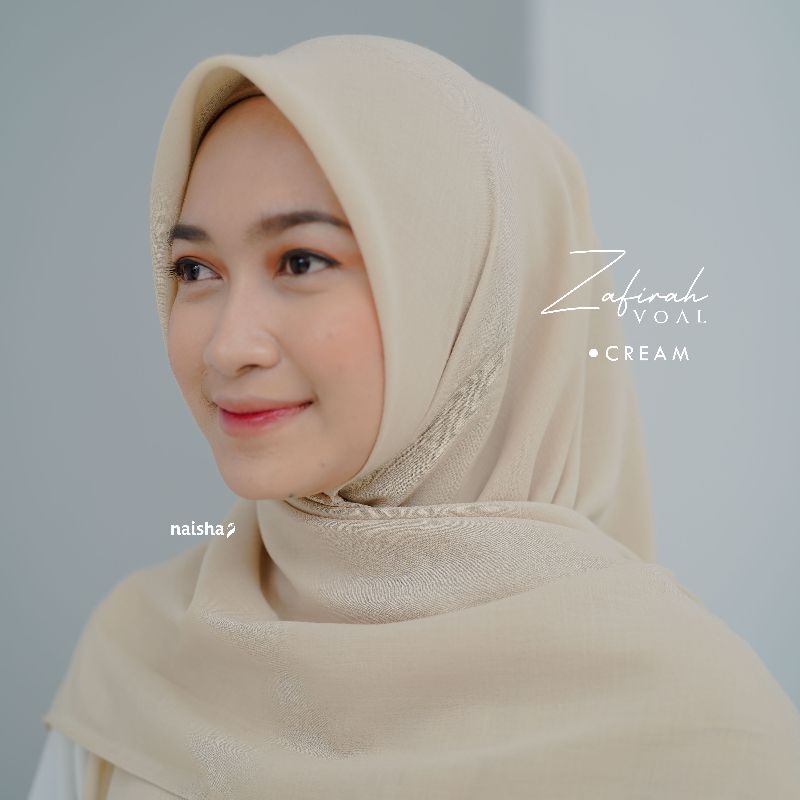 Jual Zafirah Voal Naisha Original Ukuran X Cm Shopee Indonesia