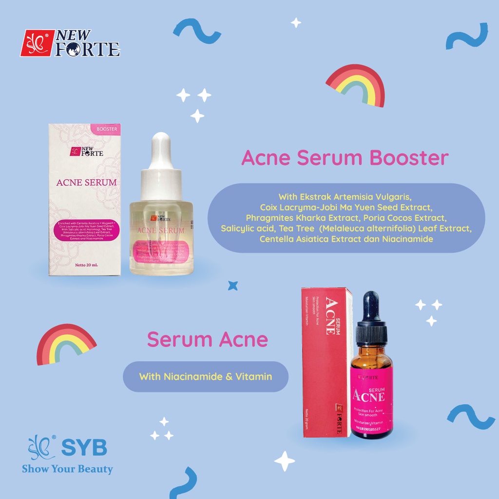 Jual SYB FORTE SERUM ACNE & ACNE BOOSTER | Shopee Indonesia