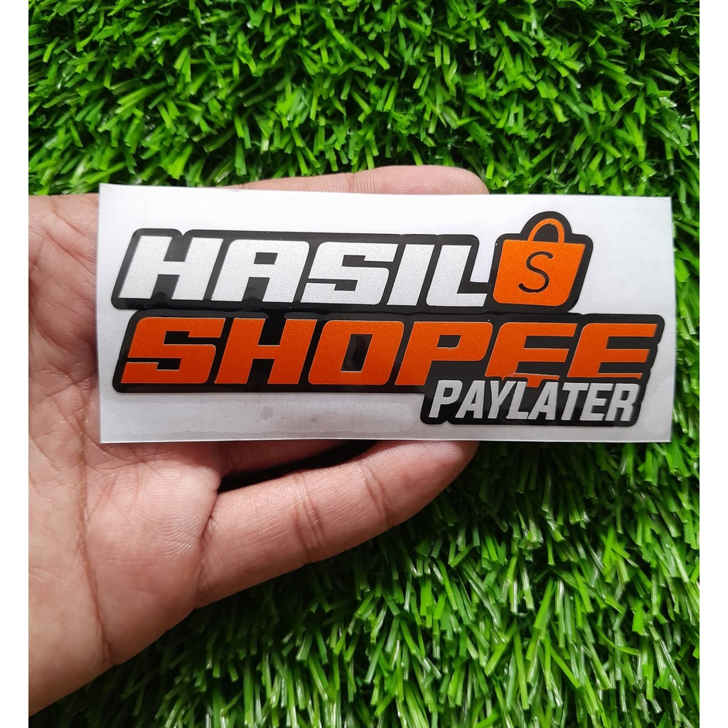 Jual Stiker HASIL SHOPEE PAYLATER sticker shopee paylater viral. VOL 1 ...