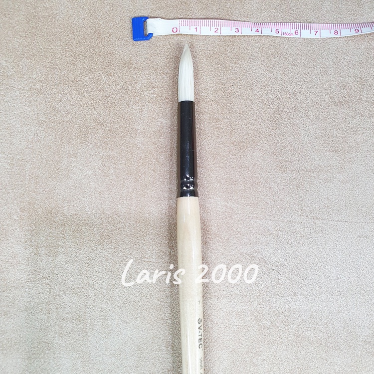 Jual Kuas Lukis Round Panjang Brush Lancip R V Tec Shopee Indonesia