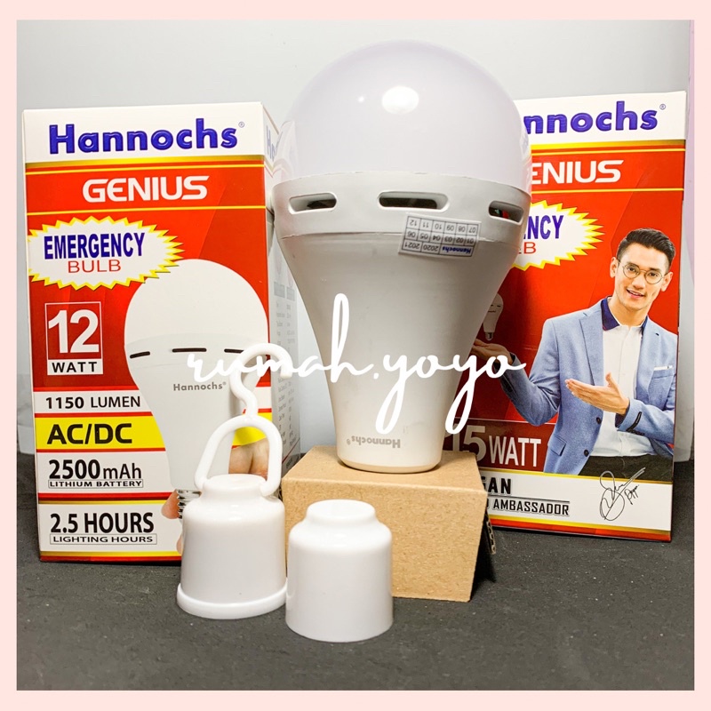 Jual Lampu Hannochs Genius W W Lampu Emergency Shopee Indonesia