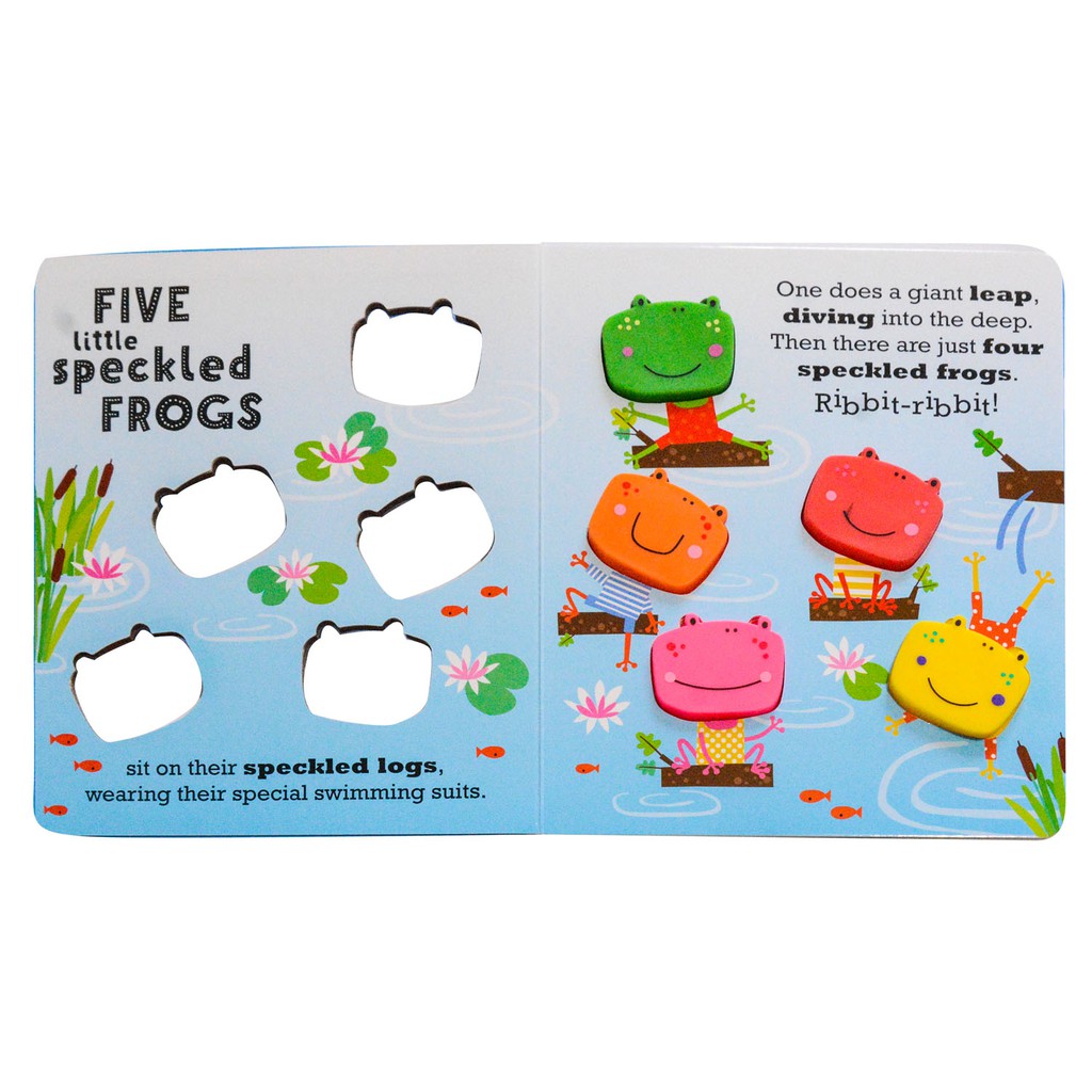 Jual Make Believe Ideas - Five Little Speckled Frogs Counting Book Buku ...
