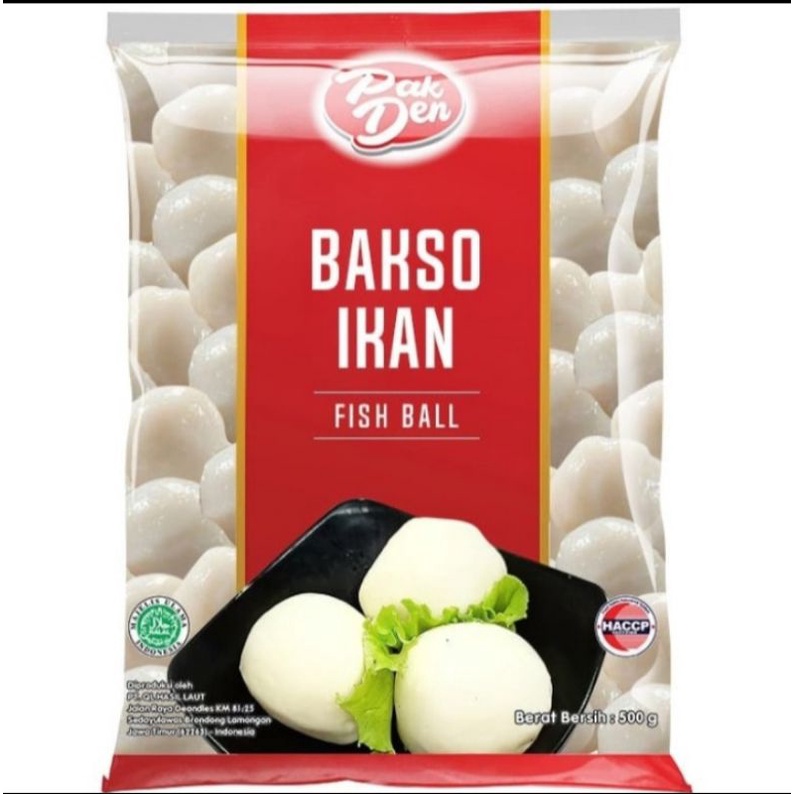 Jual Bakso Ikan Pak Den 500 Gr Shopee Indonesia