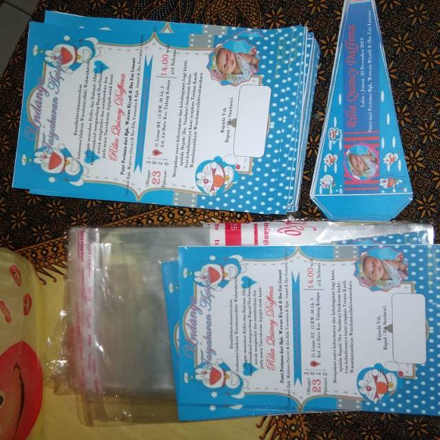 Jual Undangan aqiqah / undangan tasyakuran | Shopee Indonesia