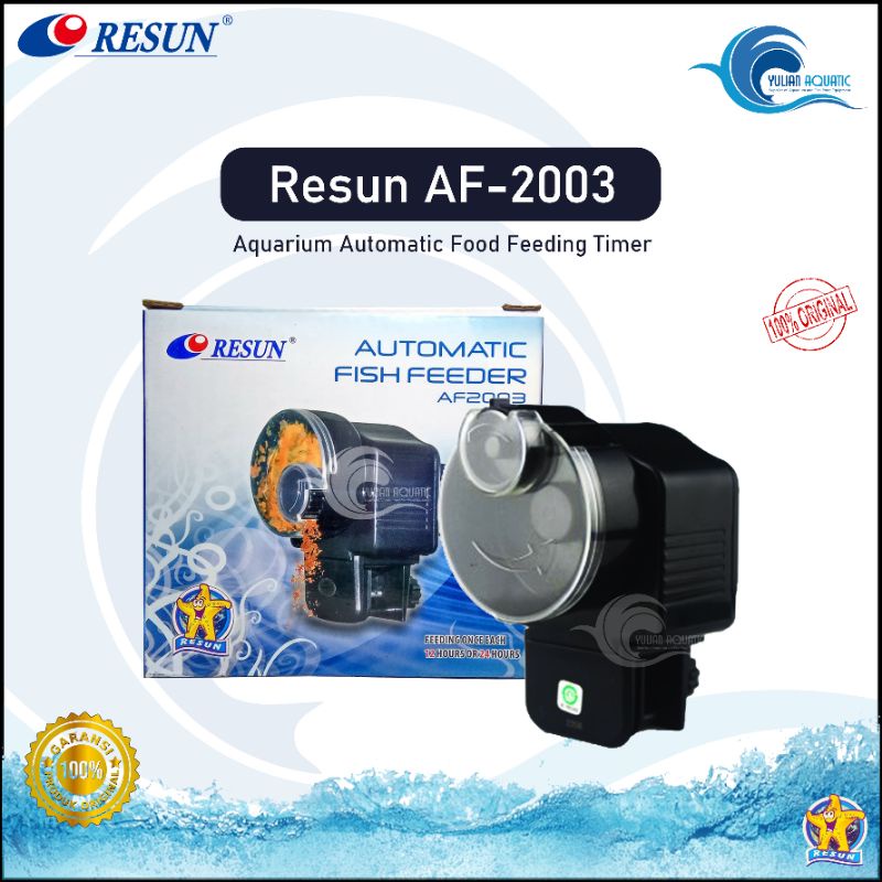 Jual RESUN Auto Feeder AF2003 Fish Food Timer Aquarium Pakan Otomatis
