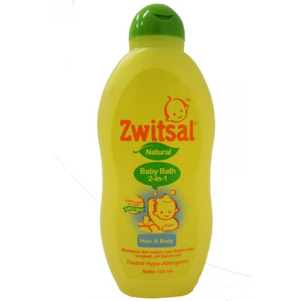 Jual Zwitsal Natural Baby Bath 2 In 1isi Kemasan [200 ML] | Shopee ...