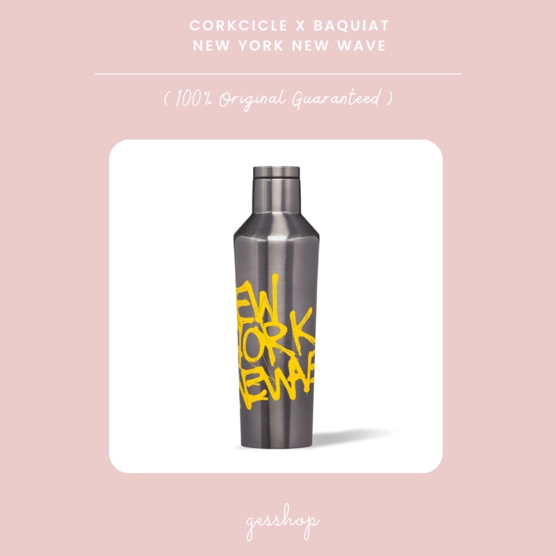 Jual CORKCICLE x BASQUIAT CANTEEN BOTTLE NEW YORK NEW WAVE 16oz