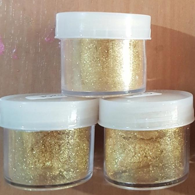 Jual lustre dust gold edible 3 gr/edible luster dust/ pewarna makanan