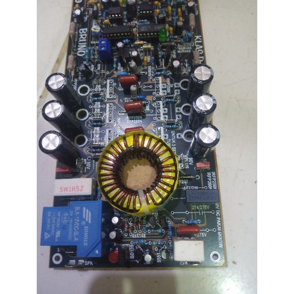 Jual kit power amplifier class d 4k5 udah ada final mosfet
