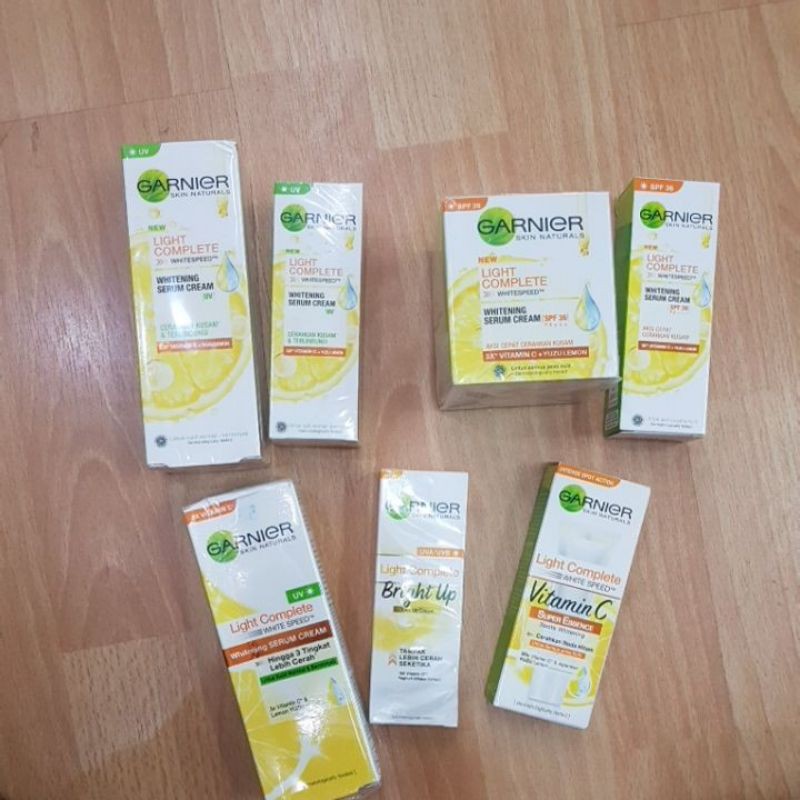 Jual Garnier Bright Complete Whitening Serum Cream | Shopee Indonesia