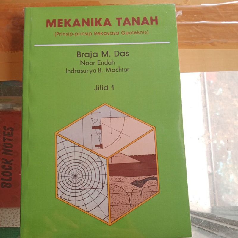 Jual Buku Mekanika Tanah Prinsip-prinsip Rekayasa Geotenis Braja M. Das ...