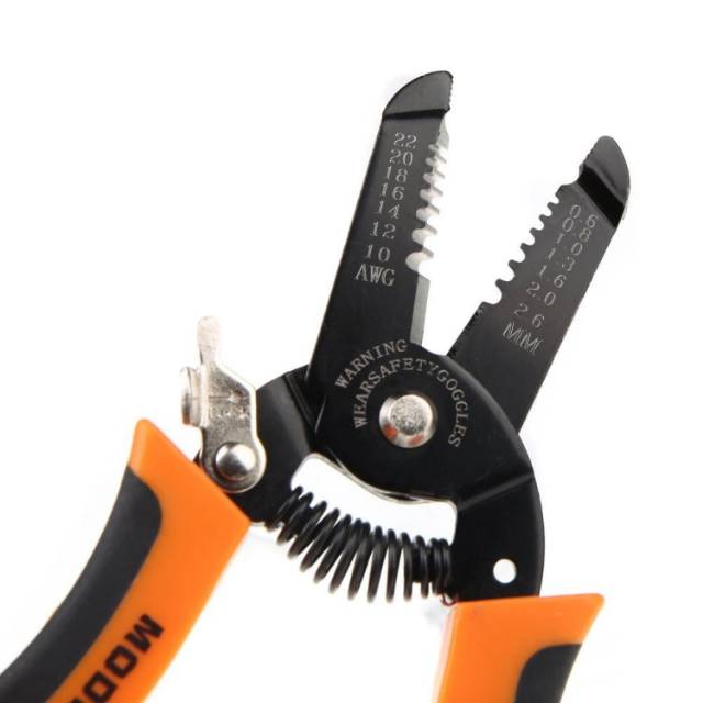 Jual Tang Crimping Cutter Potong Kabel Listrik Multifungsi AWG Wire ...